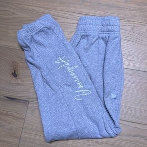 YLA for her joggers